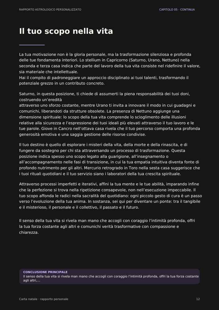 Pagina 10 del report