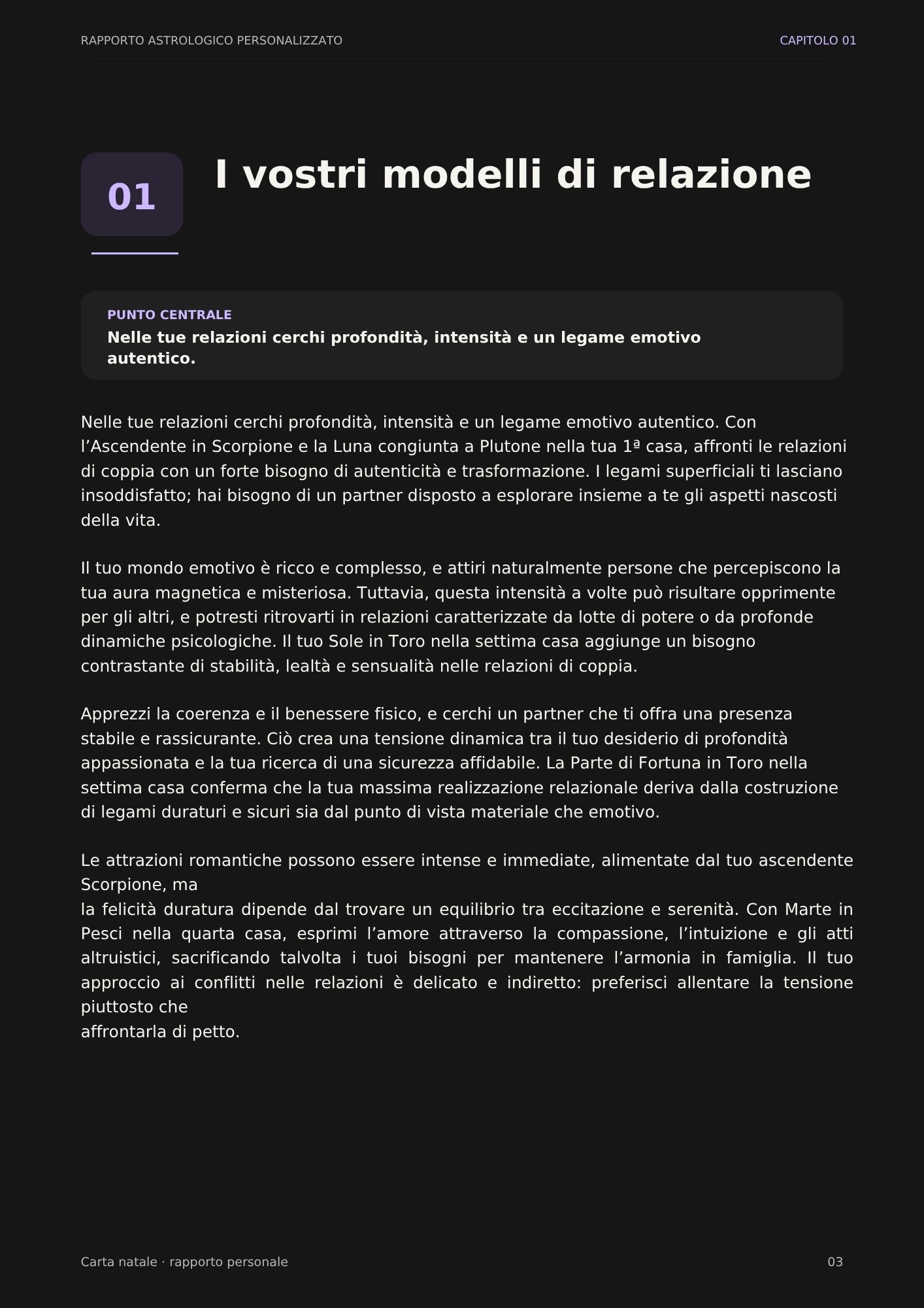 Pagina 3 del report