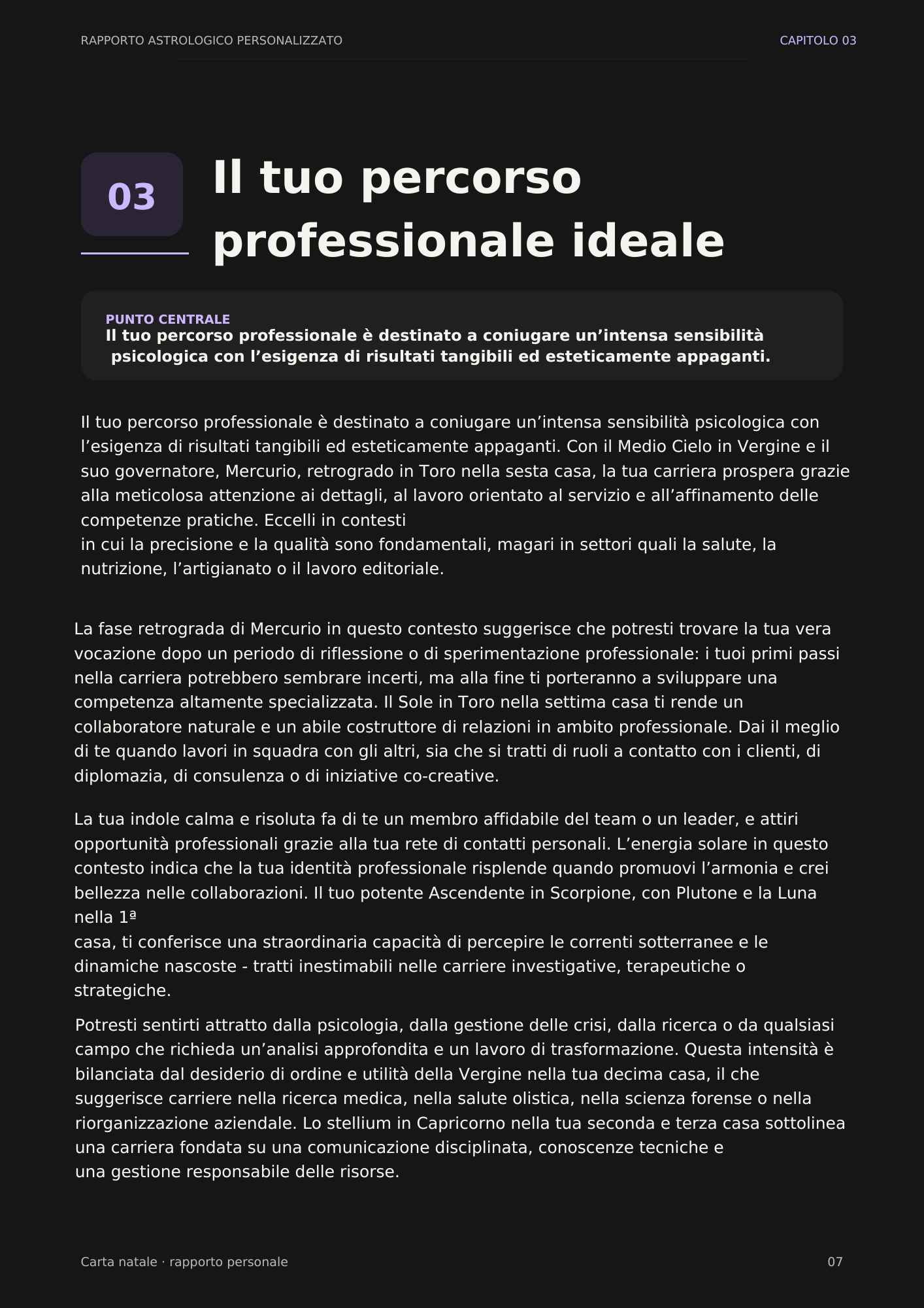 Pagina 7 del report